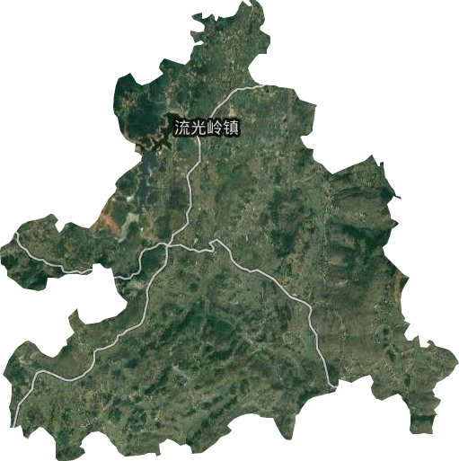 流光嶺鎮(zhèn)衛(wèi)星圖