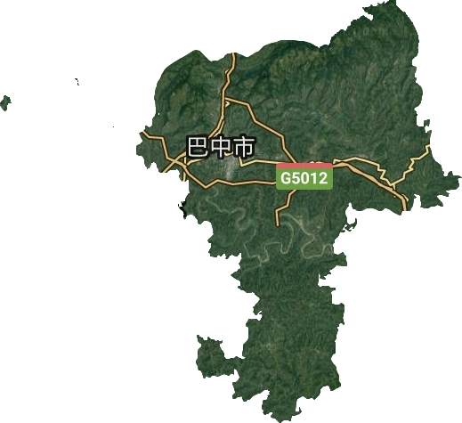 巴州區(qū)衛(wèi)星圖