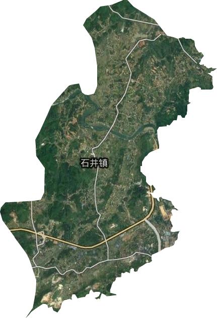 石井鎮衛星圖