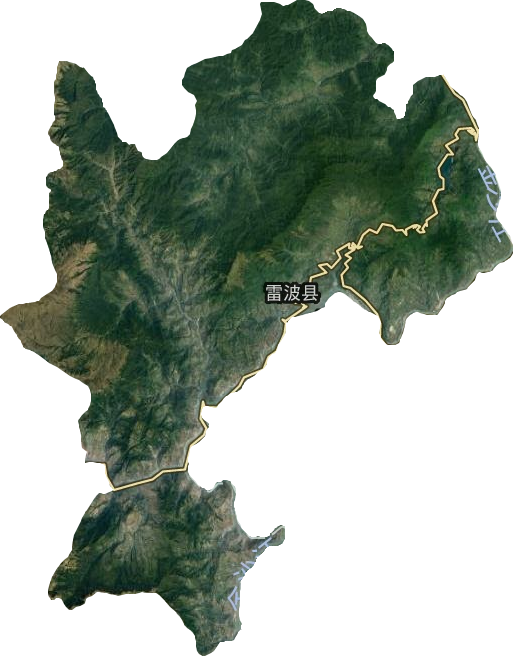 雷波縣衛(wèi)星圖