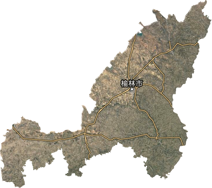 榆林市衛(wèi)星圖