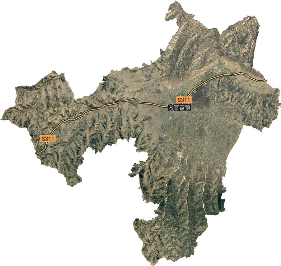 內官鎮衛星圖
