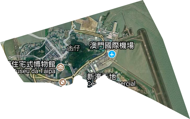 嘉模堂區衛星圖
