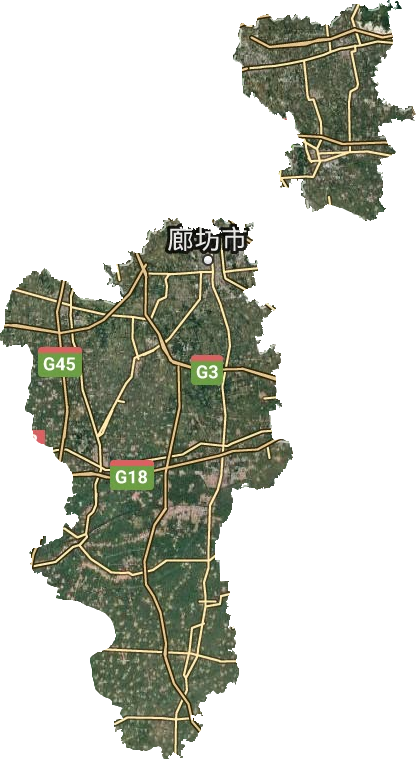 廊坊市衛(wèi)星圖