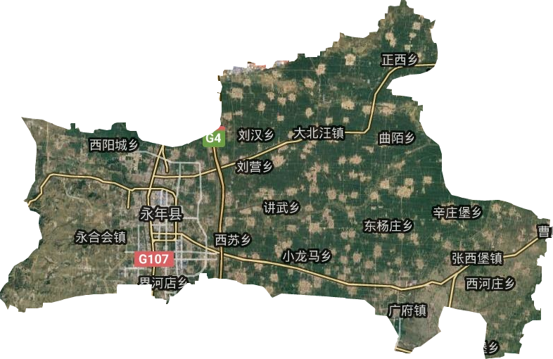 永年區(qū)衛(wèi)星圖