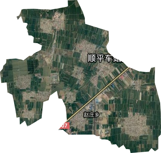 趙莊鄉衛星圖