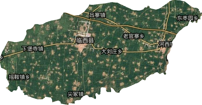 臨西縣衛星圖
