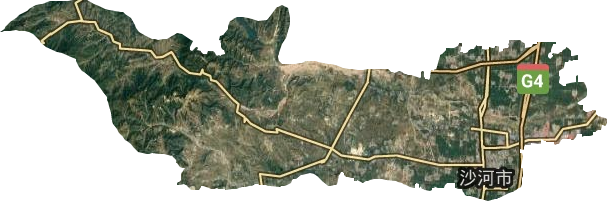 沙河市衛星圖