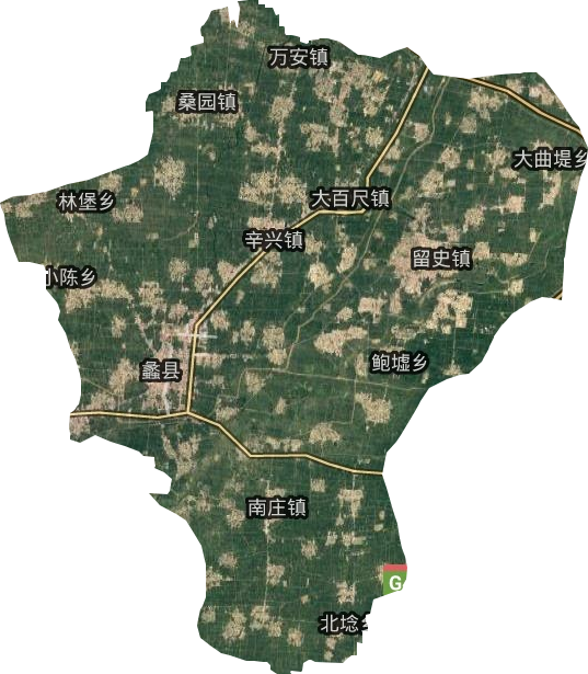 蠡縣衛星圖