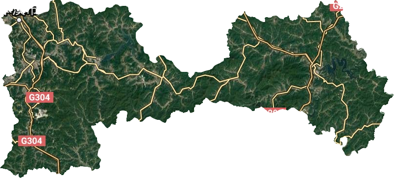 本溪市衛星圖