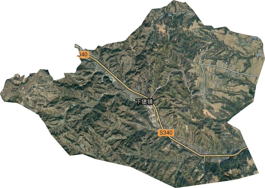 下堡鎮(zhèn)衛(wèi)星圖