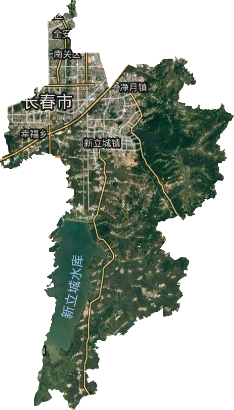南關區衛星圖