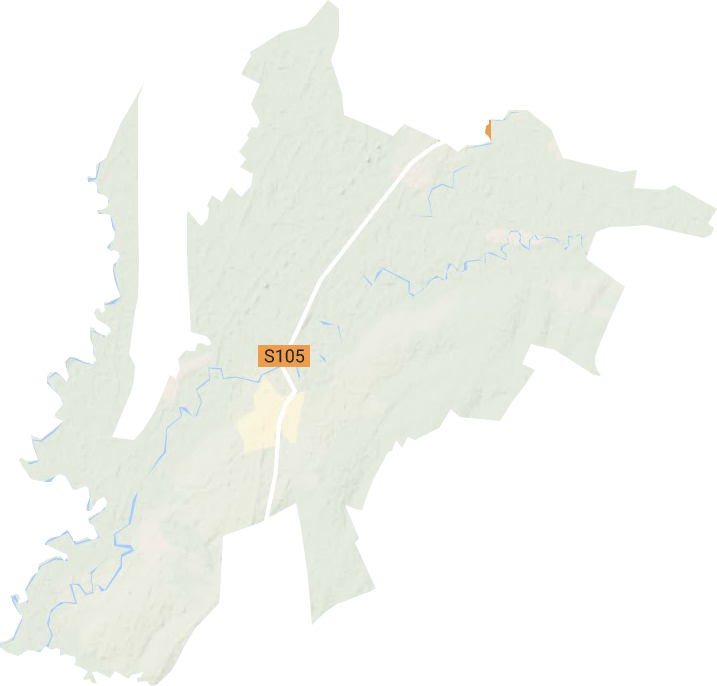 寶力鎮(zhèn)地形圖