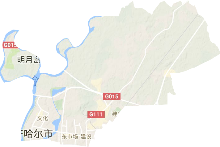 建華區地形圖