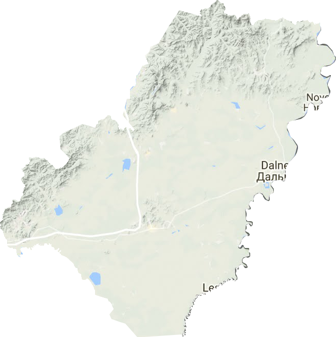 虎林市地形圖