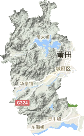 城廂區地形圖