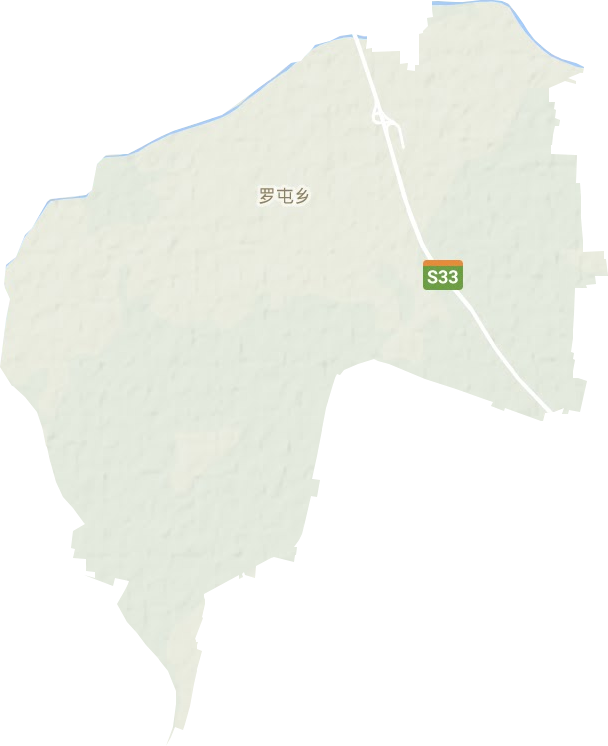 羅屯鎮地形圖