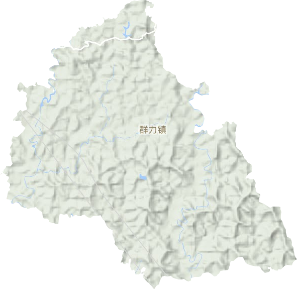 群力鎮地形圖