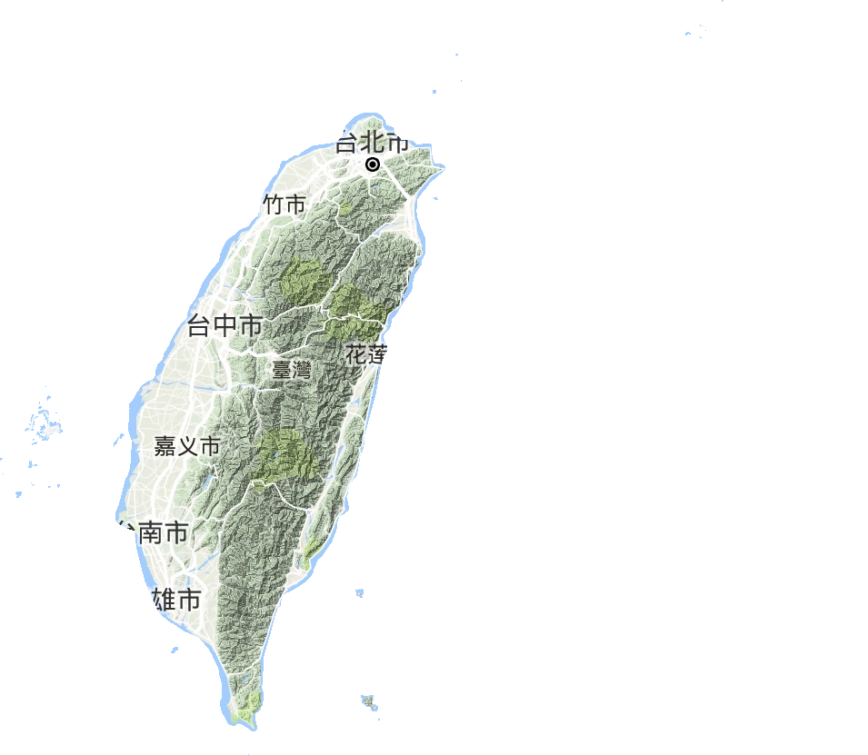 臺灣省地形圖