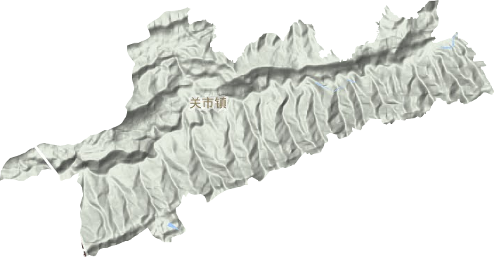 平安鎮地形圖