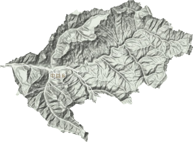 中益鄉地形圖