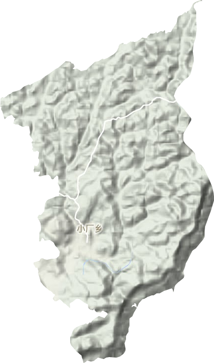 小廠鄉地形圖