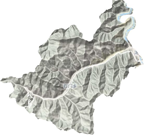 石門鄉地形圖