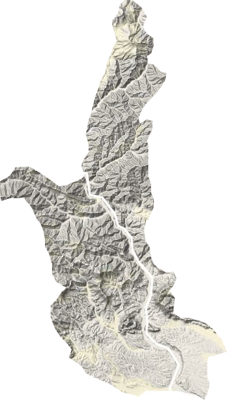 巴音庫魯提鄉地形圖