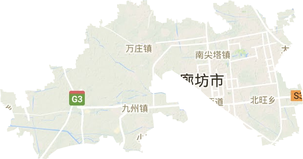 廣陽區地形圖