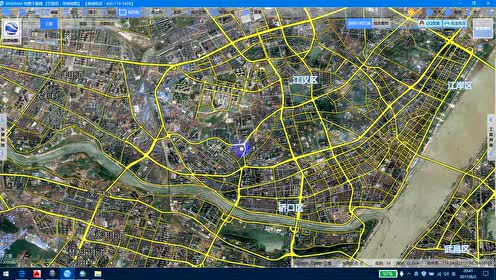 全國路網水系邊界線等矢量地圖數據