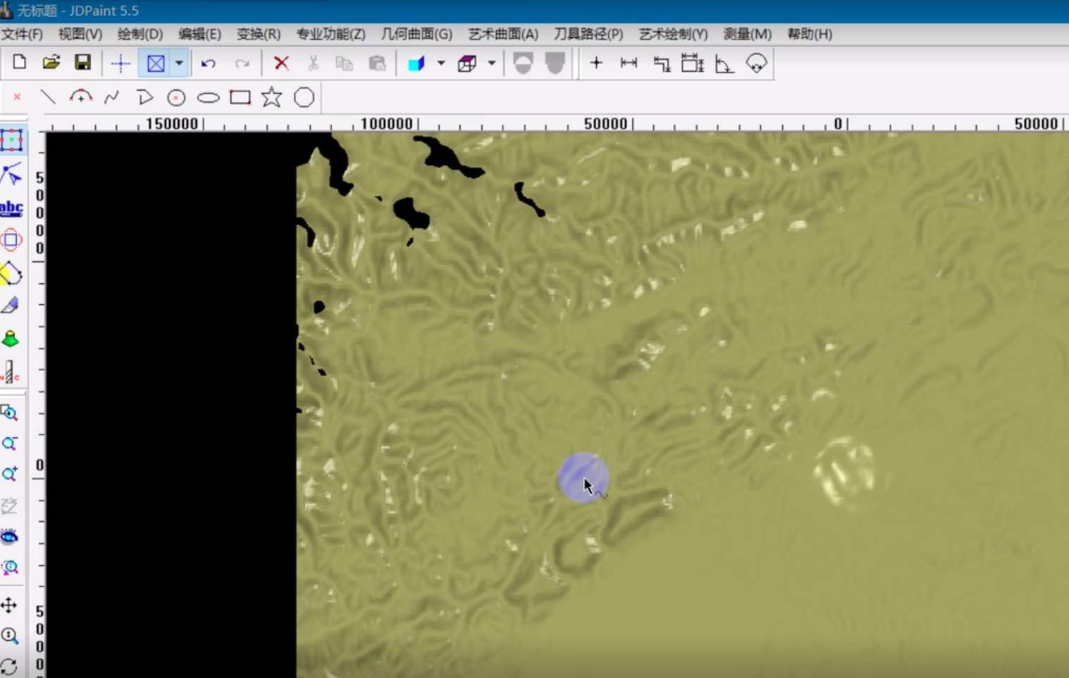 BIGEMAP結合精雕軟件制作電子沙盤模型