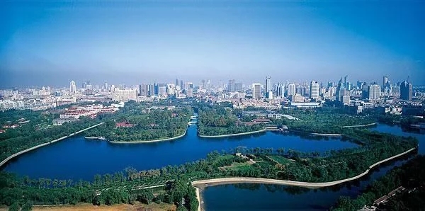 衛星地圖下的天津:填海造陸夸張，自然海岸線已全部消失!